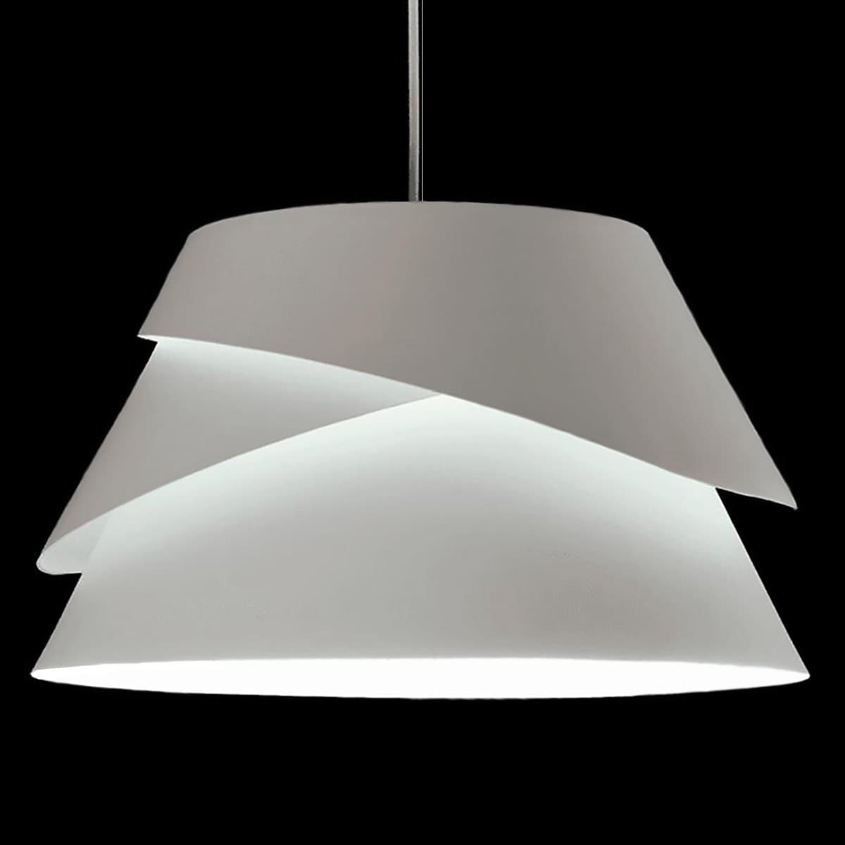 Sospensione moderna Mantra ALBORAN 5860 E27 LED 52CM alluminio calata multiluce interno - 2