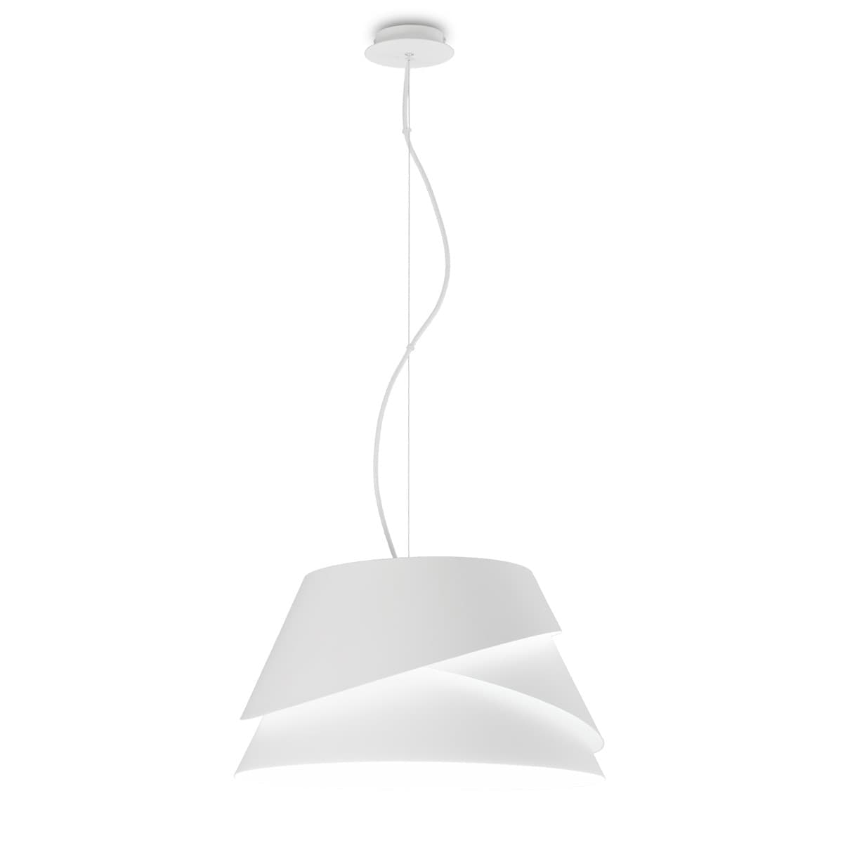 Sospensione moderna Mantra ALBORAN 5860 E27 LED 52CM alluminio calata multiluce interno - 3
