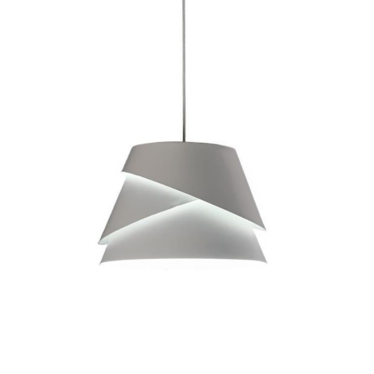Sospensione moderna Mantra ALBORAN 5862 E27 LED 33CM alluminio calata interno - 3