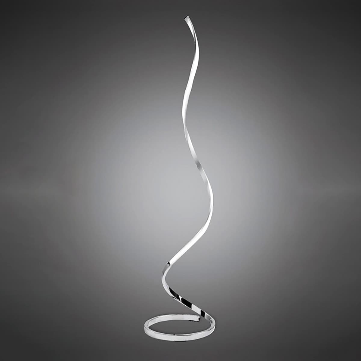 Piantana moderna Mantra NUR 4983 20W LED 1800Lm 3000°K 148H dimmerabile lampada terra alluminio interno - 3