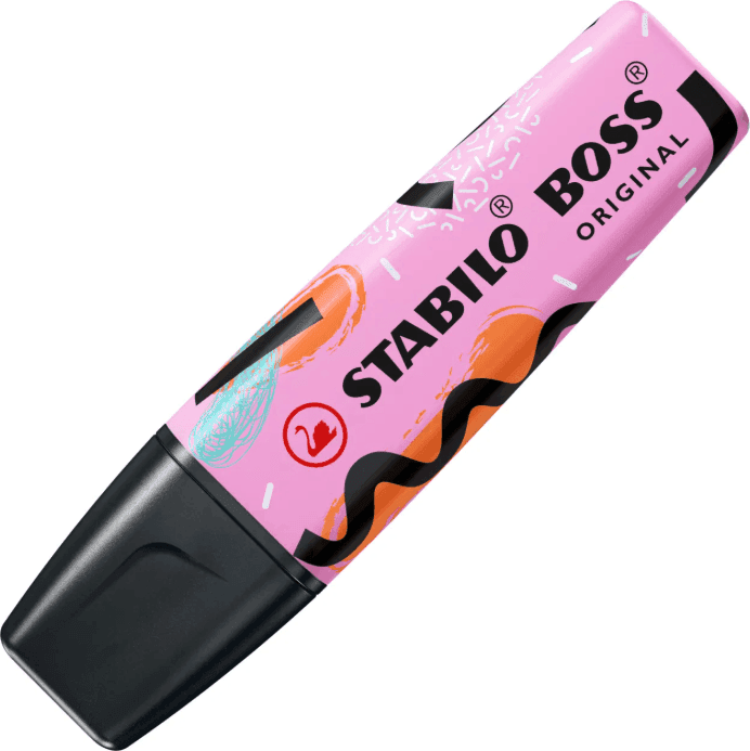 Stabilo - Evidenziatore Boss Original by Ju Schnee Limited Editon desk set 8 colori ( - 4