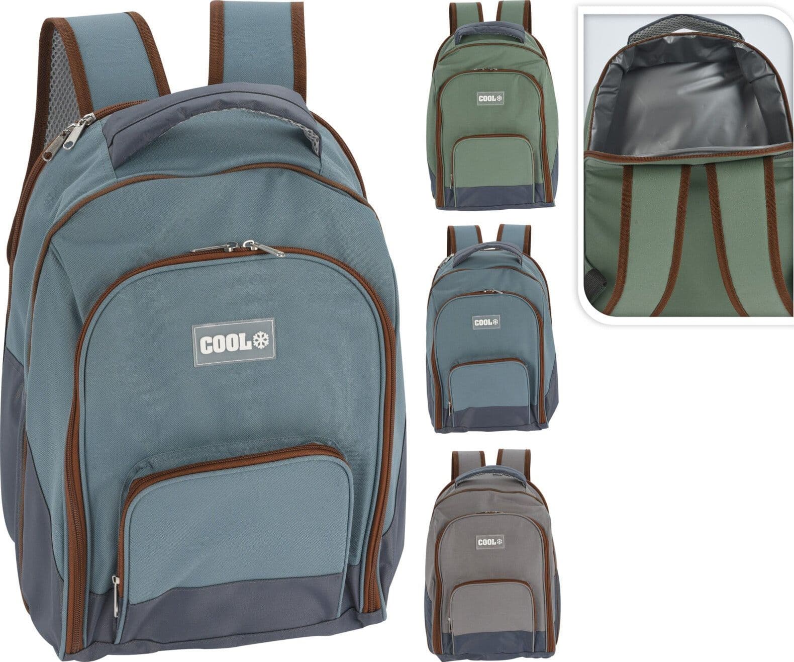 Borsa Frigo zaino termico da mare e campeggio porta pranzo per lavoro 12 lt - 2