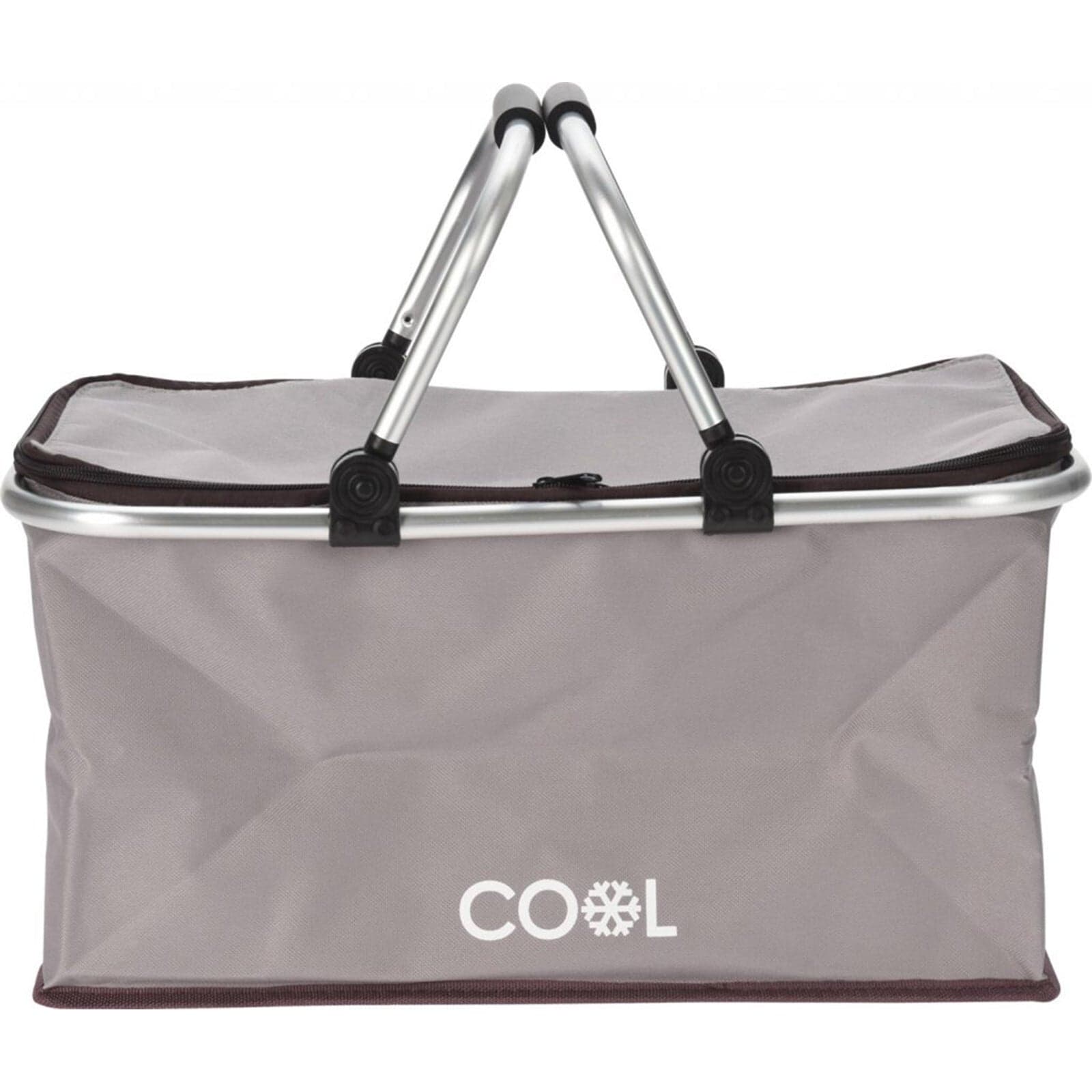 Borsa Frigo pieghevole con maniglie in alluminio da mare e campeggio 35 lt - 8
