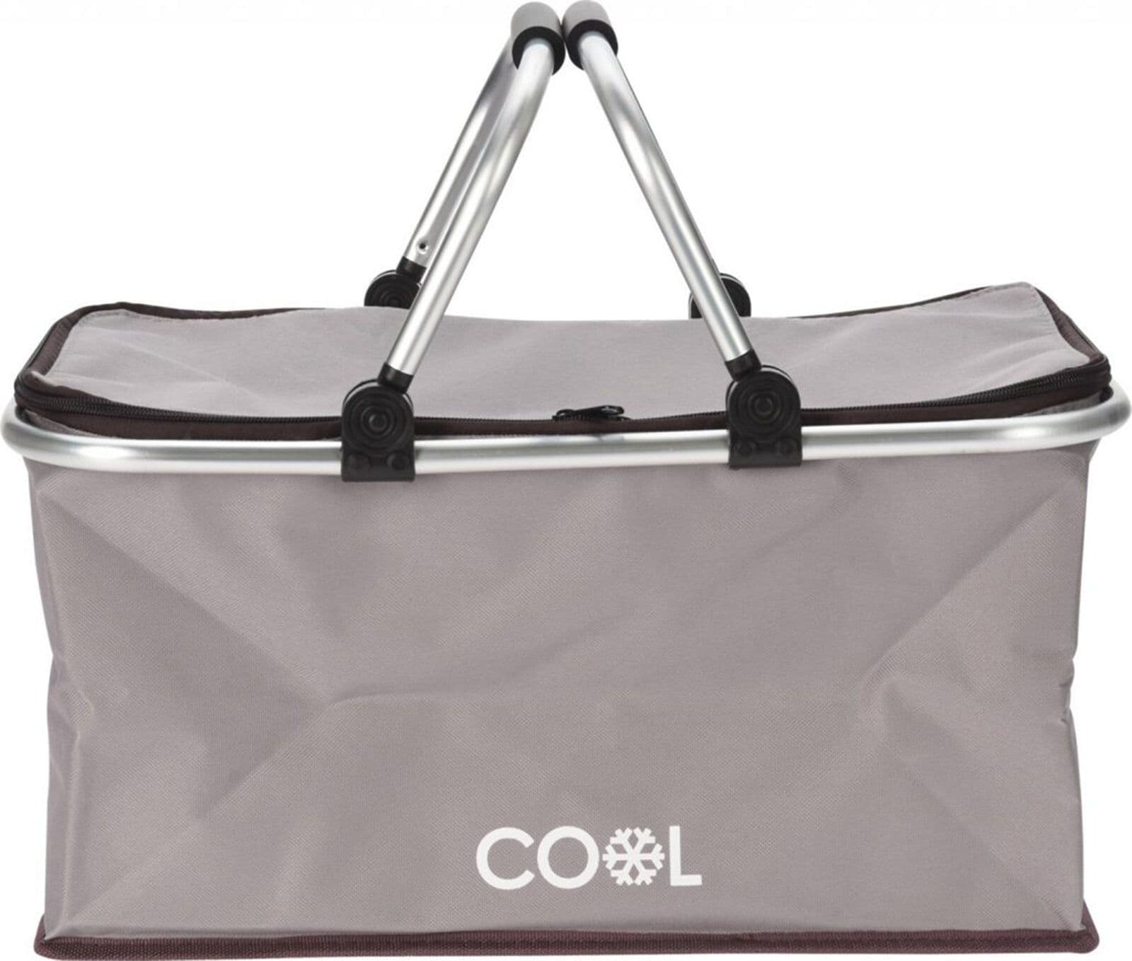Borsa Frigo pieghevole con maniglie in alluminio da mare e campeggio 35 lt - 3