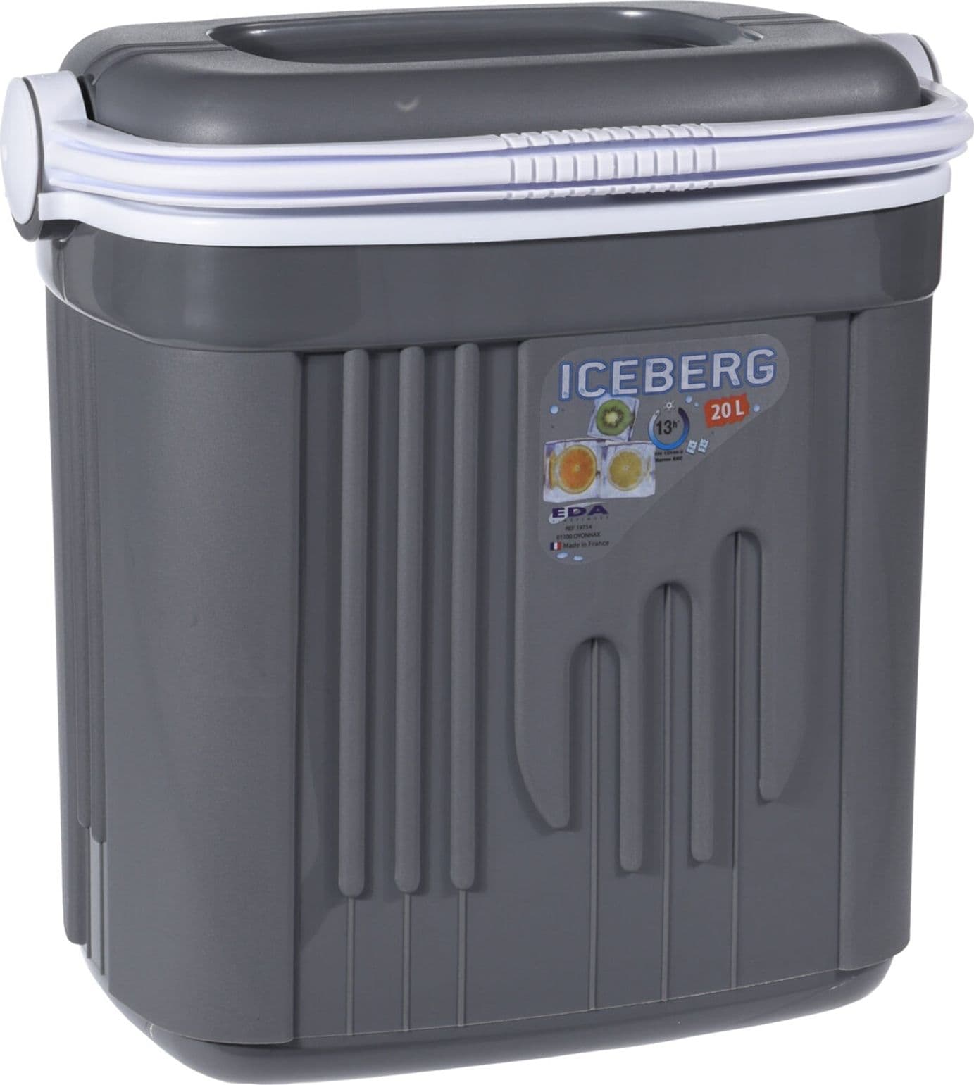 Frigo bar termico da mare e campeggio con maniglia a serratura 20 lt
