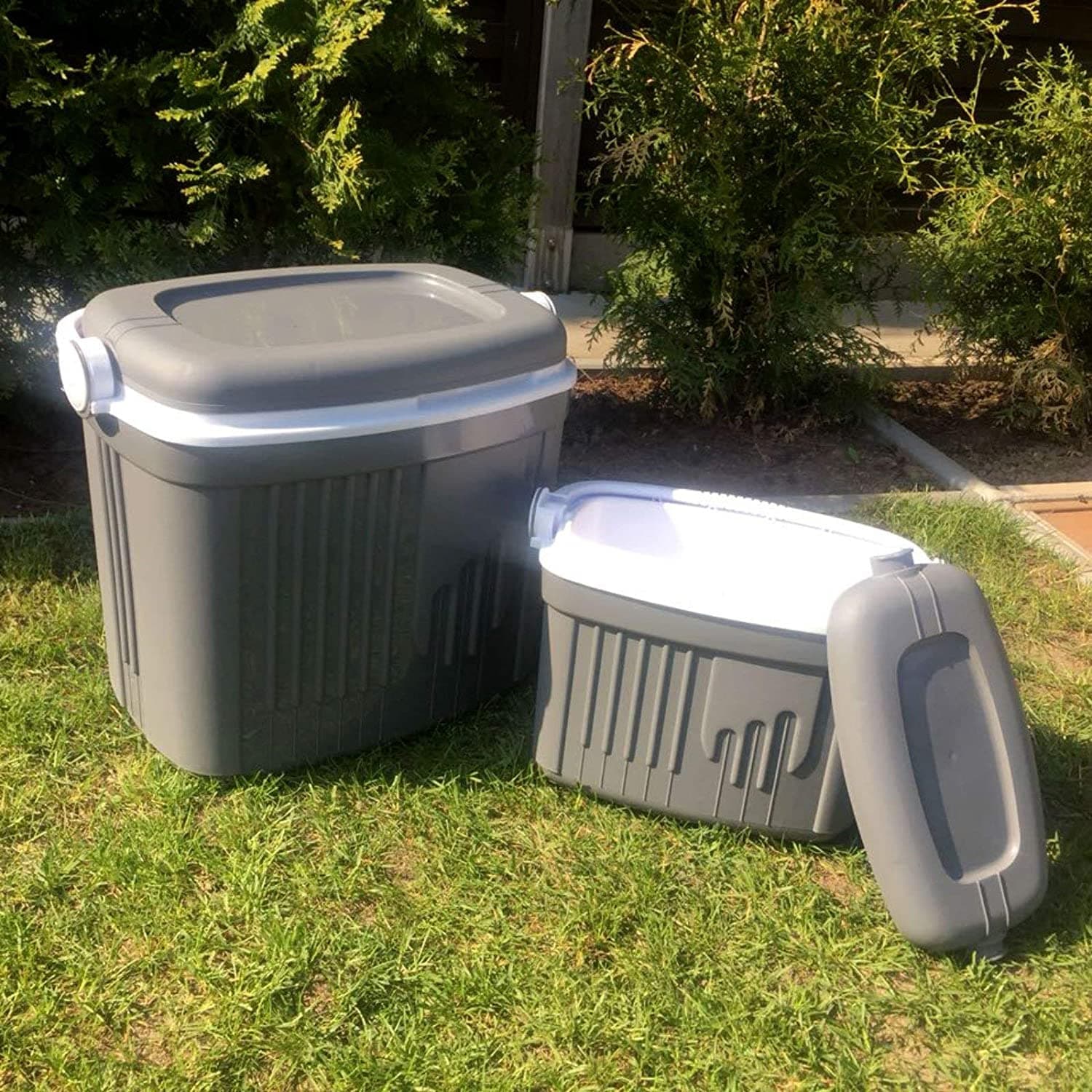 Frigo bar termico da mare e campeggio con maniglia a serratura 20 lt - 2