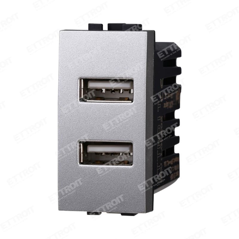 PRESA USB 2POSTI 2.1A