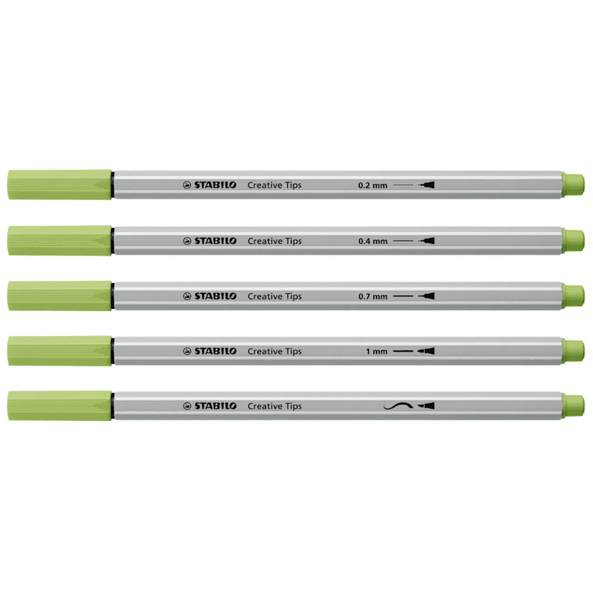 Stabilo - Set Creative Tips Scatola in metallo Arty da 30 prodotti (89/30-6-1-20) - 2
