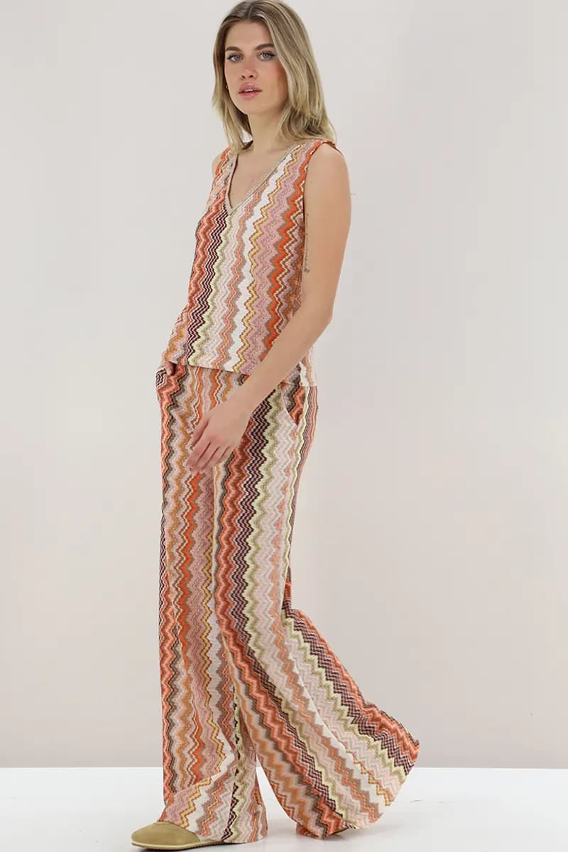 Top maglia Rachel fantasia lurex | PHO Firenze - 2