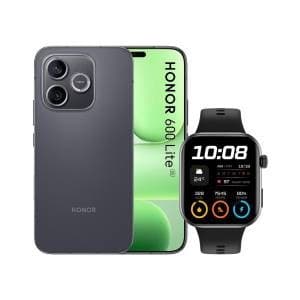 Honor BUNDLE 600 LITE 256GB V BLACK+WATCH 2i BLACK 16,8 cm (6.6") Doppia SIM 5G USB tipo-C 8 GB 6520 mAh Nero