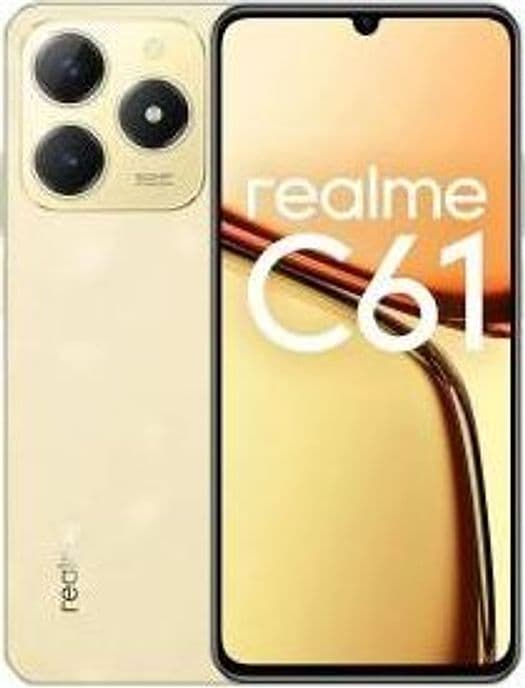 Realme C61 6+256GB 6.74" DSSparkle Gold OPT
