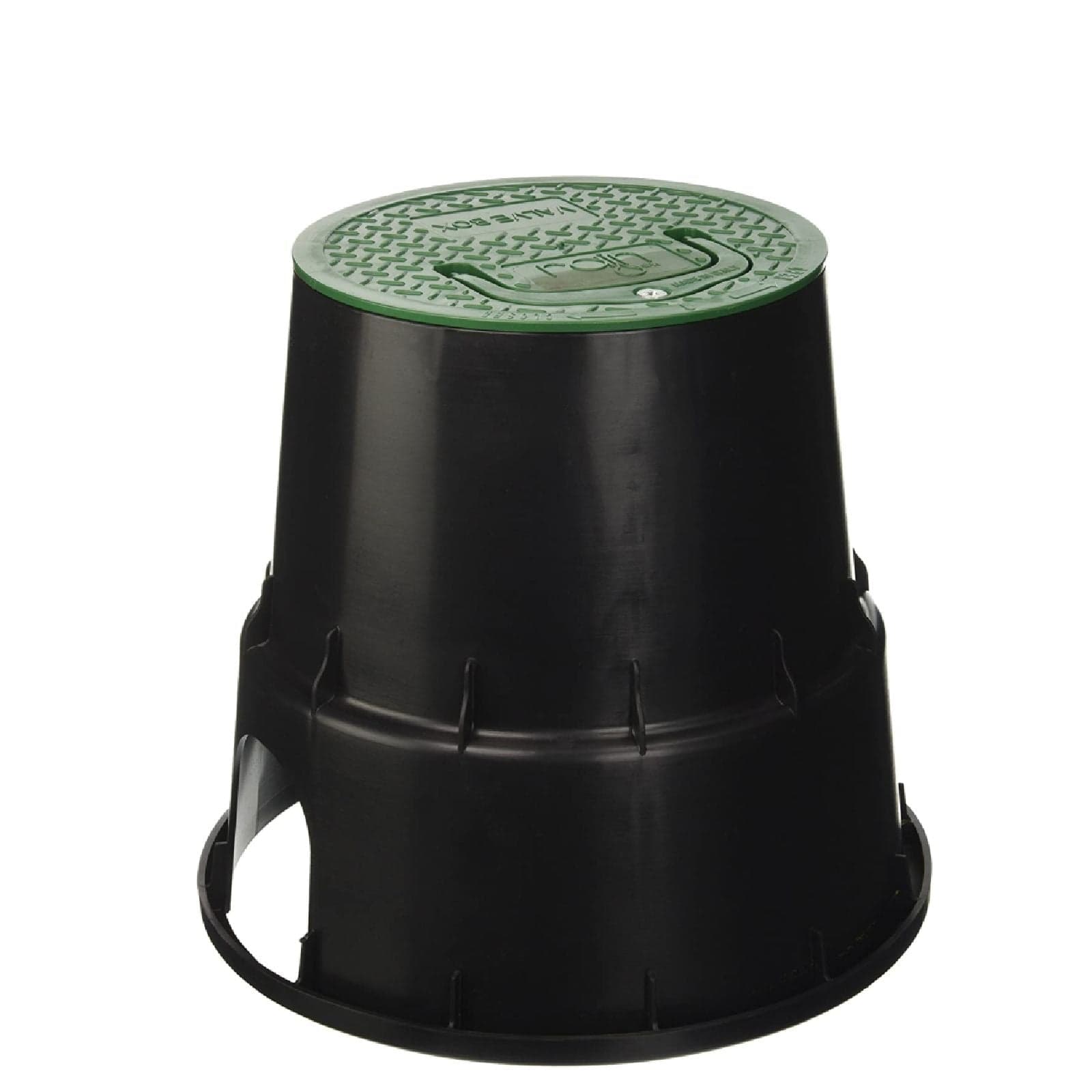 Pozzetto circolare con materiale plastico resistente agli urti con coperchio - 2