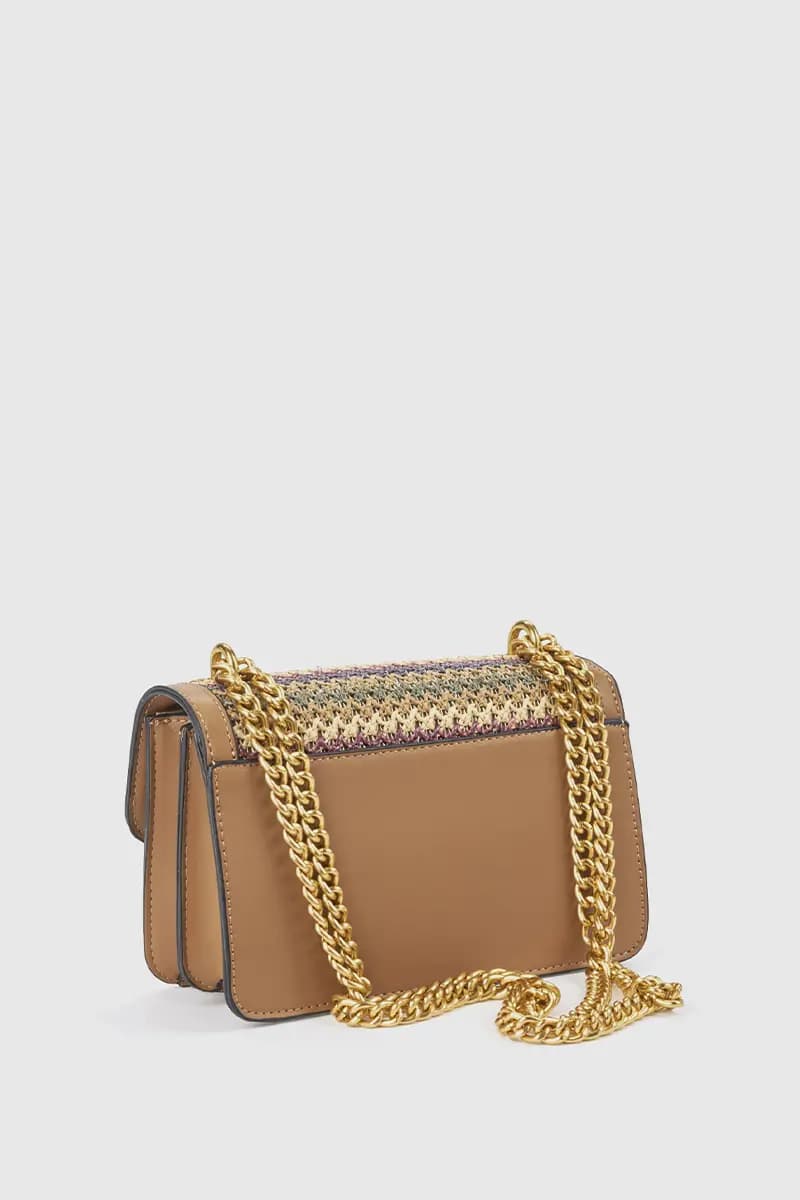 Borsa a Tracolla in Paglia | Verde Fashion - 3