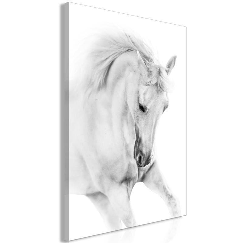 Quadro White Horse (1 Part) Vertical - 6