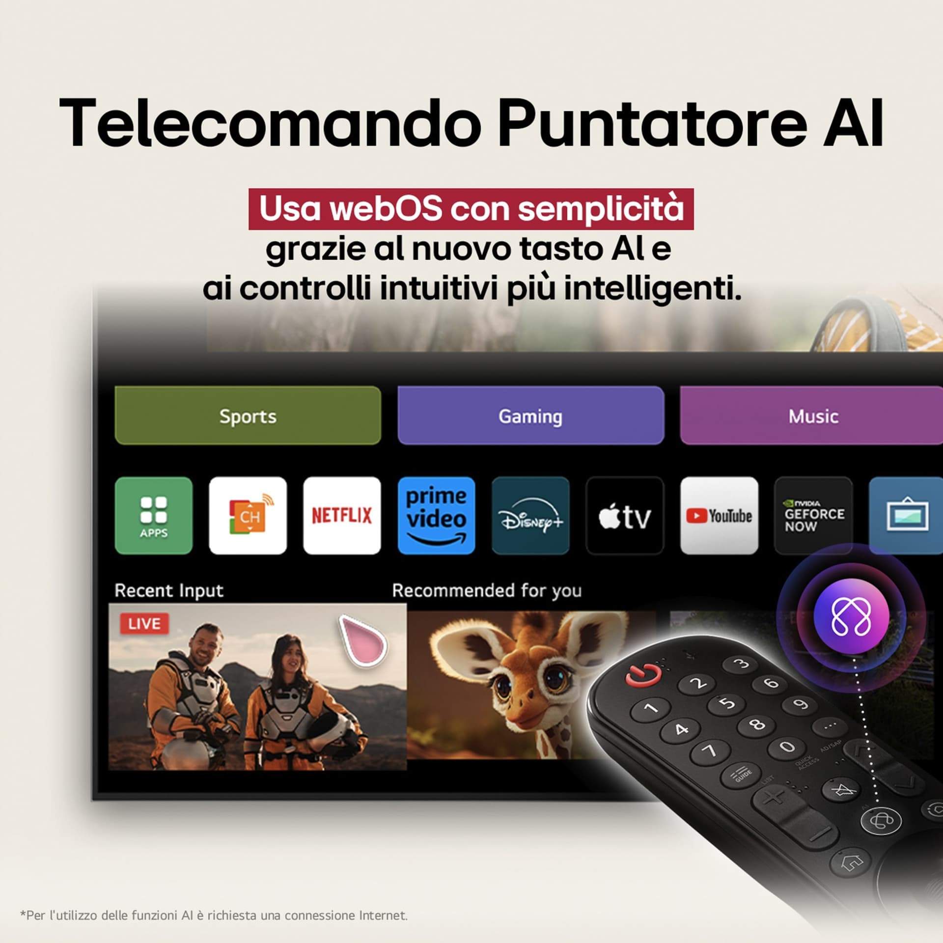 LG 48" OLED OLED48B56LA Ultra-HD 4K HDR Smart TV AI - 3