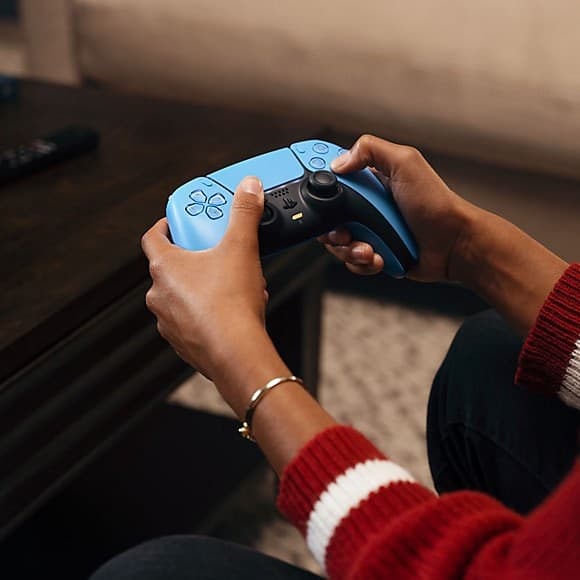 Sony DualSense V2 Nero, Blu Bluetooth/USB Gamepad Analogico/Digitale PlayStation 5 - 6