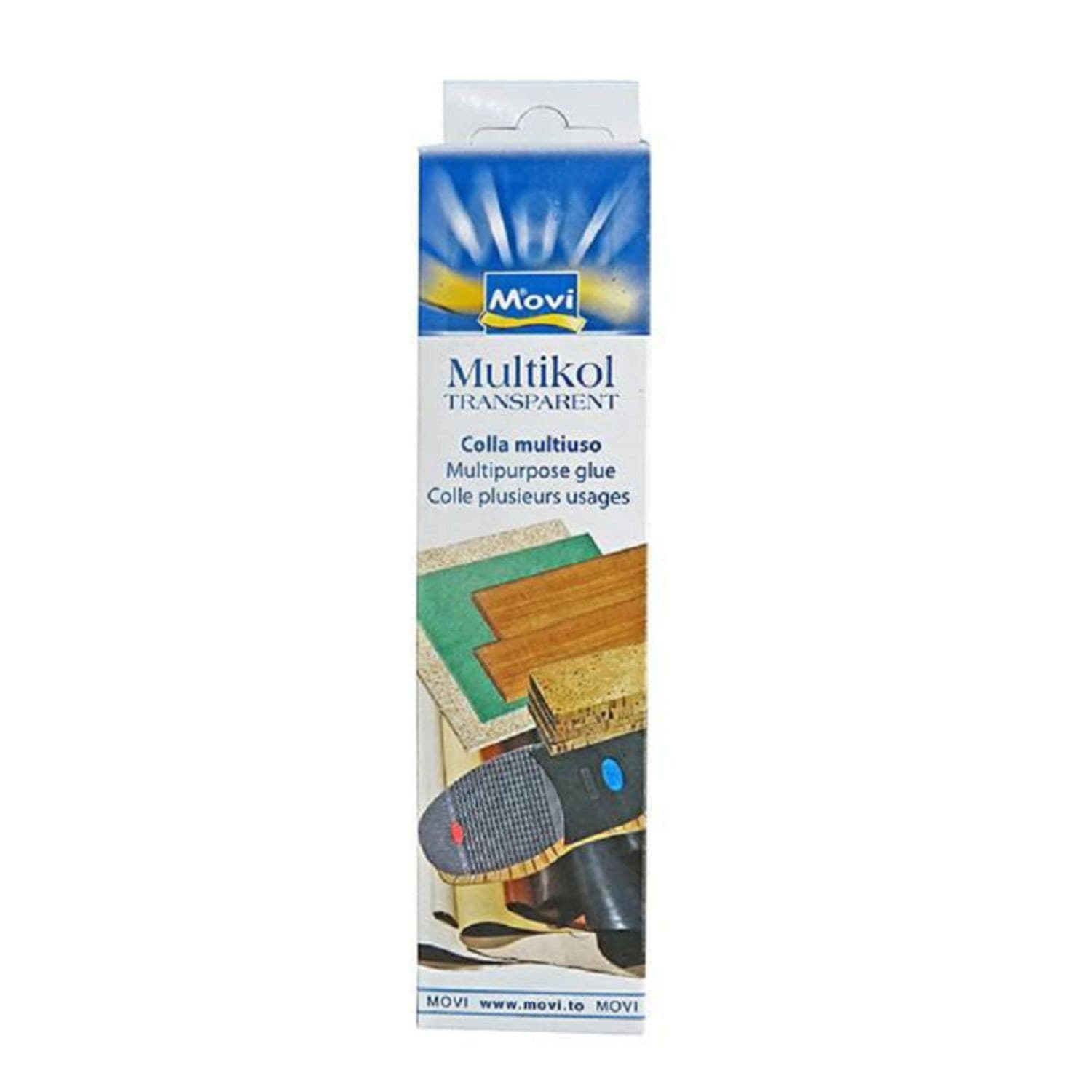 Movi Colla Multiuso MultiKol Trasparent Tubetto 75ml - 1