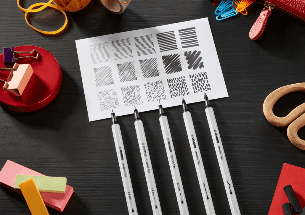 Stabilo - Set Creative Tips Scatola in metallo Arty da 50 prodotti (89/50-6-20) - 6