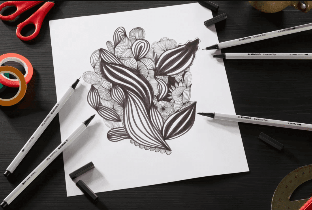 Stabilo - Set Creative Tips Scatola in metallo Arty da 50 prodotti (89/50-6-20) - 8