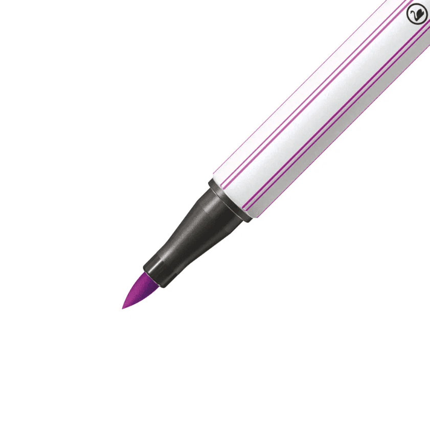 Stabilo - Pennarello singolo con punta morbida a pennello Pen 68 brush -  lilla (568/58) - 2