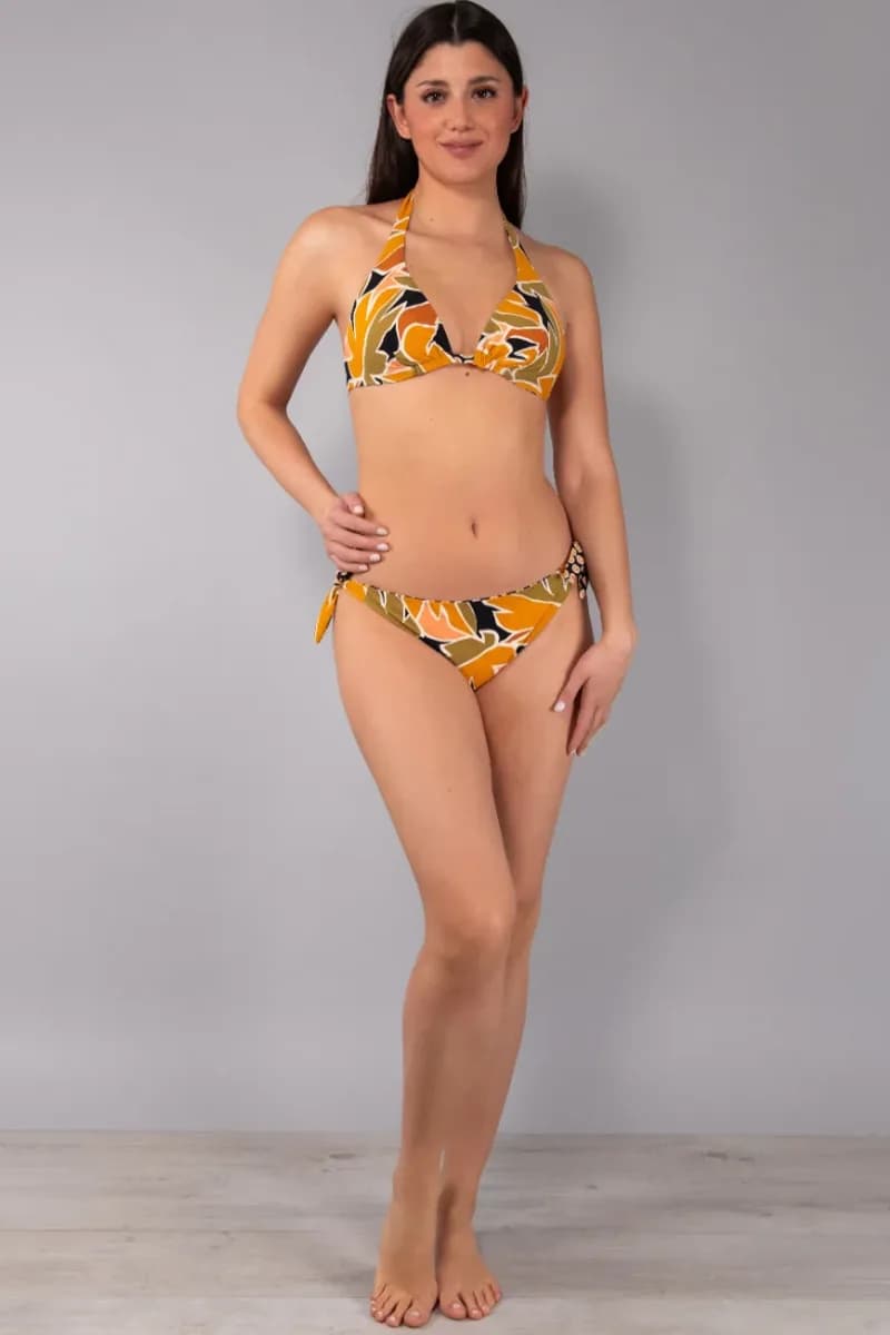 Slip annodato double face Tropical Leaves | VERDISSIMA Mare - 2