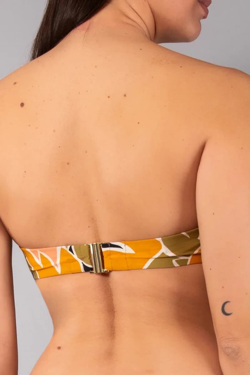 Fascia con ferretto coppa C Tropical Leaves | VERDISSIMA Mare - 8