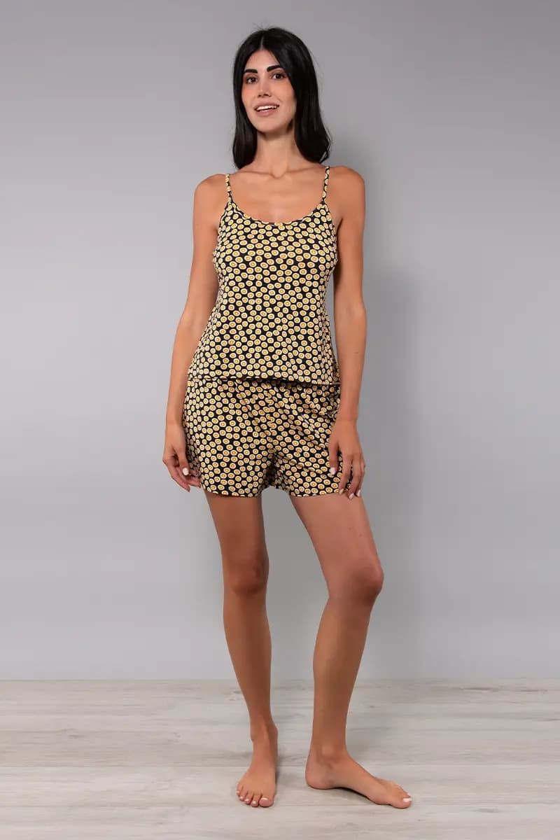 Top fantasia Tropical Dots | VERDISSIMA Mare - 1