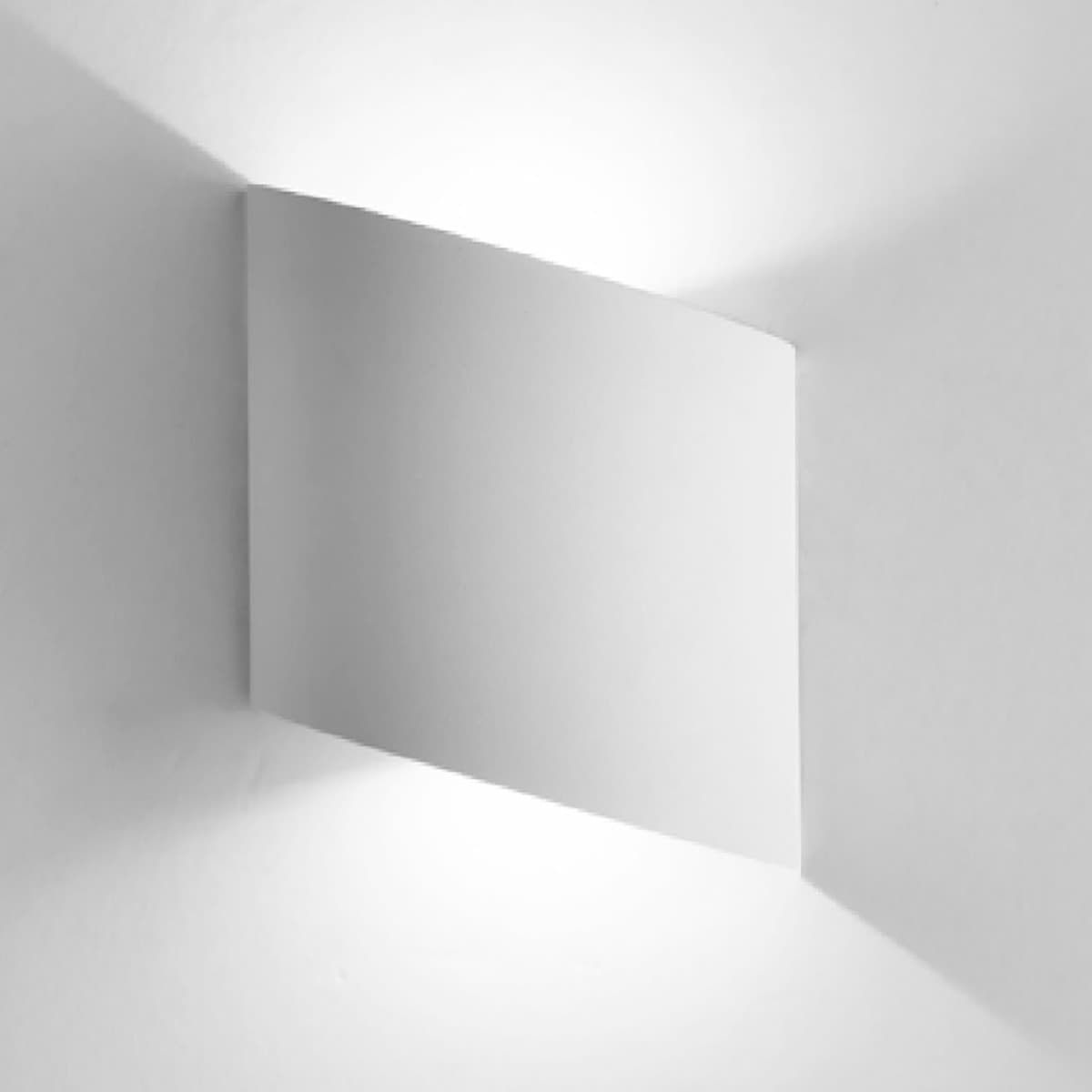Applique esterno Mantra SOCHI 6531 6W LED 660LM IP54 bianco alluminio biemissione lampada parete moderna - 2