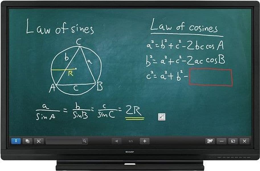 Sharp PN-60SC5 lavagna interattiva 152,4 cm (60") 1920 x 1080 Pixel Touch screen Nero