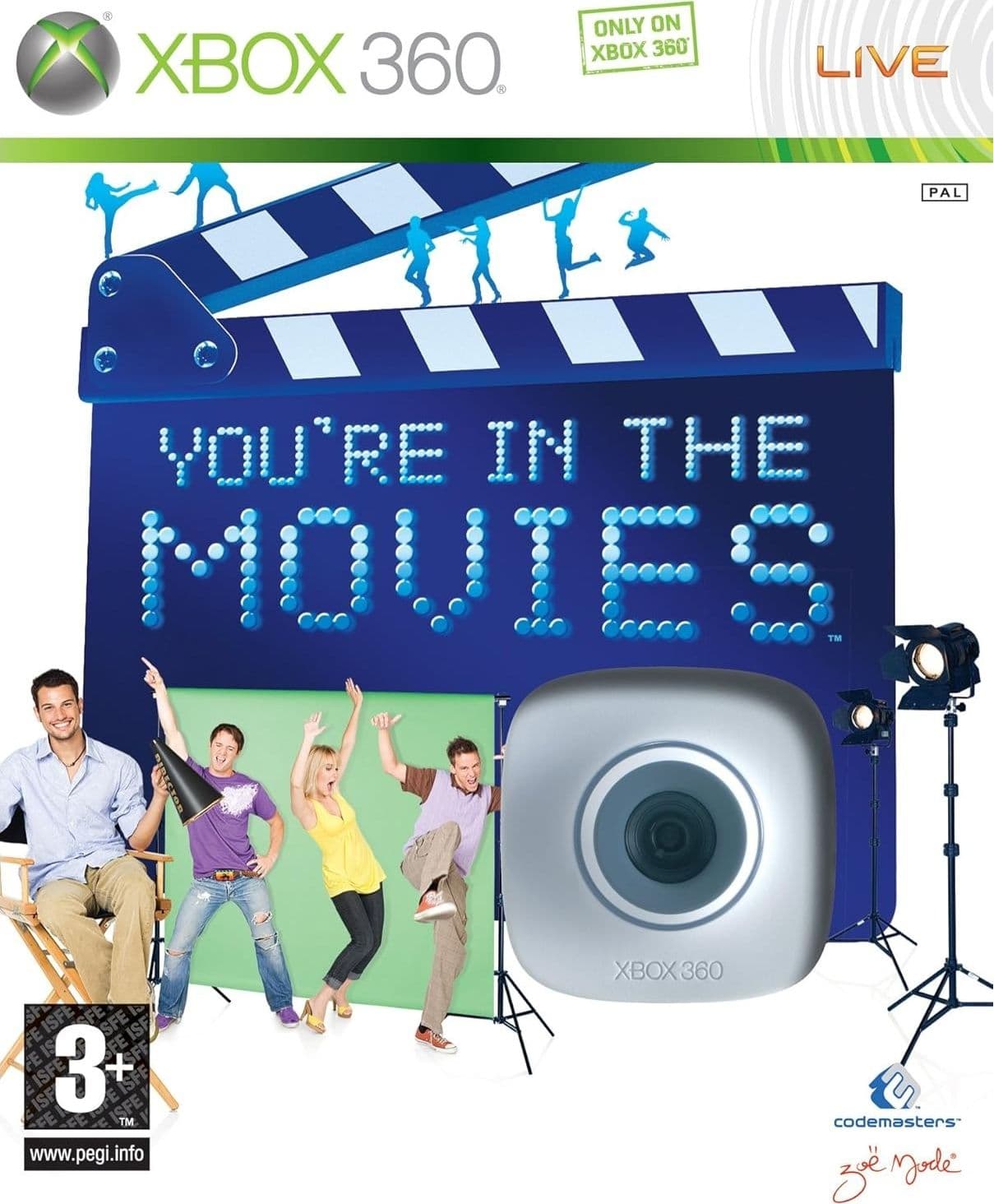 XBOX 360 Videogioco You're in the Movies + Telecamera - 2