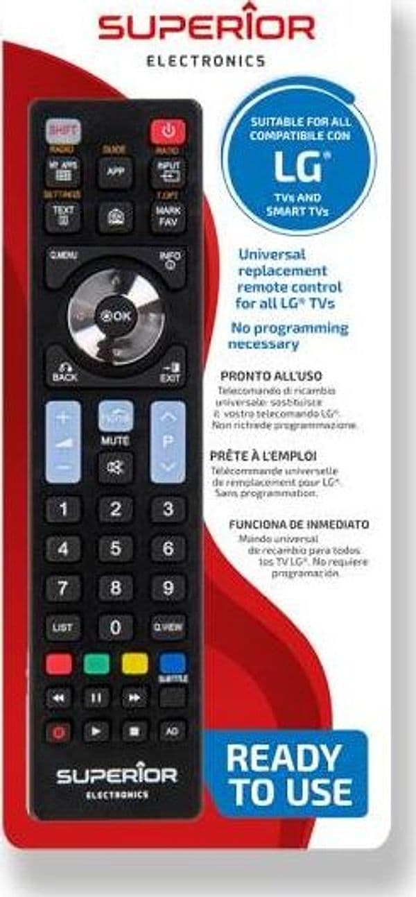 Superior Telecomando Universale LG funzioni Smart TV SH - 5
