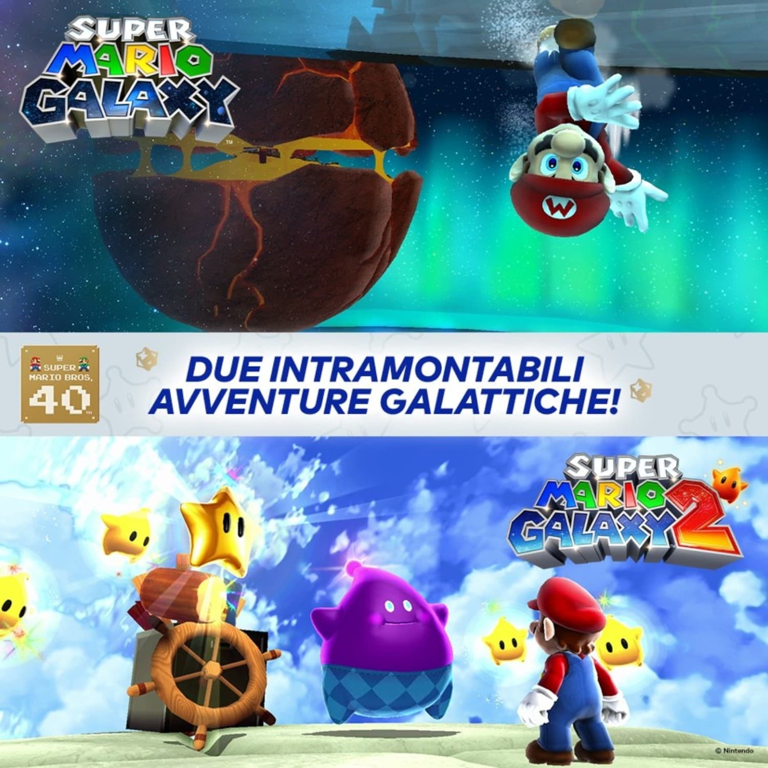Switch Super Mario Galaxy 1+2 - 2