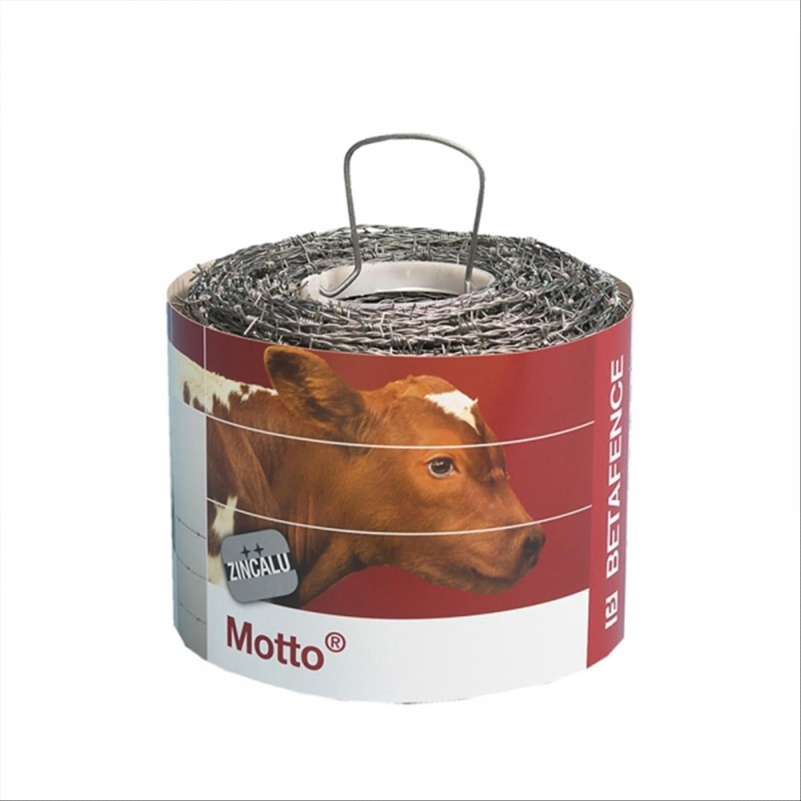 Filo spinato zincato per recinzione metallica dispenser con maniglia - 2