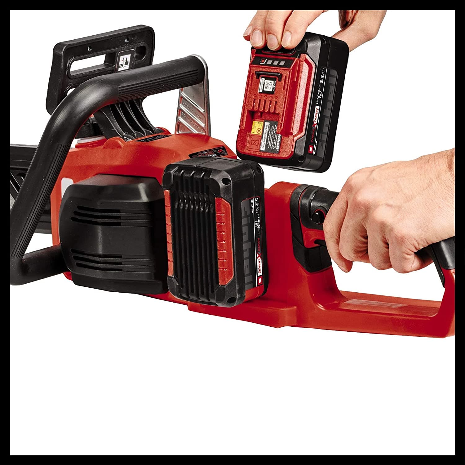 Elettrosega a batteria GE-LC 36/35 con motore elettrico senza spazzole impugnatura antiscivolo - 5