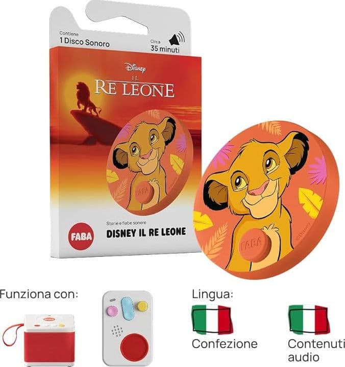 Faba - Disco Sonoro Disney Il Re Leone - 4