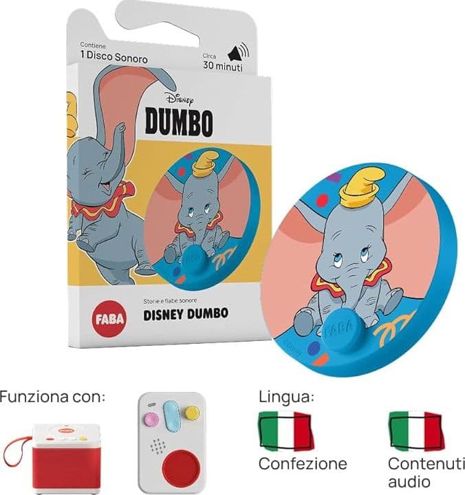 Faba - Disco Sonoro Disney Dumbo - 4