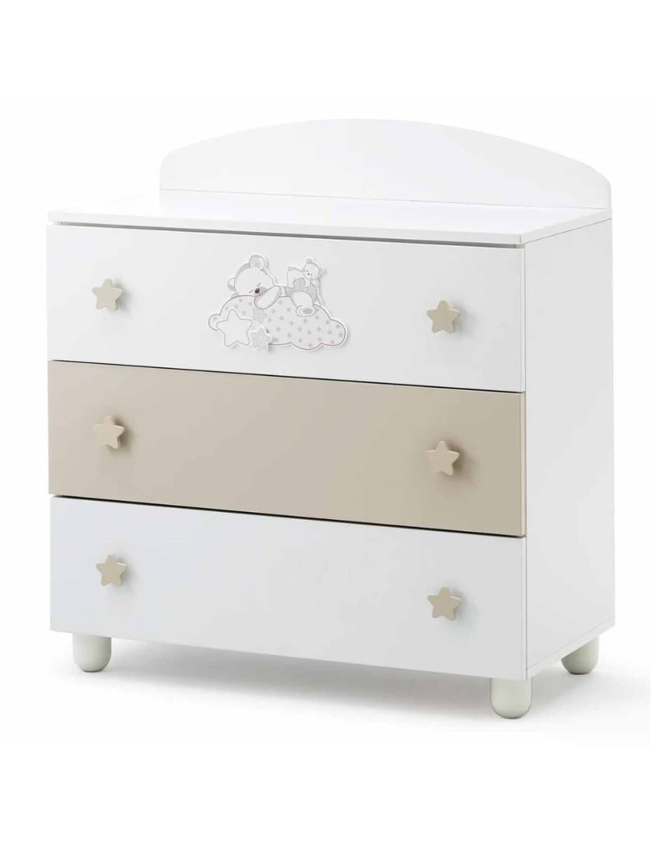 Comò 3 Cassetti Italbaby Sogni d'oro