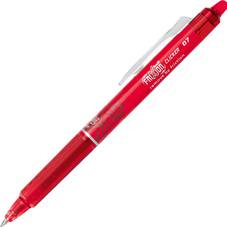 Pilot - Penne Frixion Clicker BLRT-FR7 fine 0,7 Rosso 12 pz. - 2