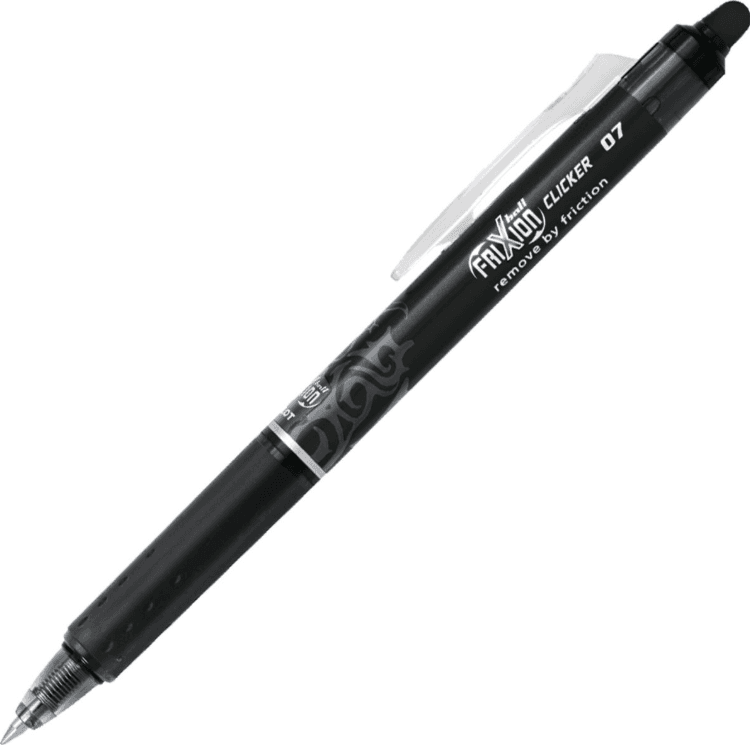 Pilot - Penne Frixion Clicker BLRT-FR7 fine 0,7 Nero 12 pz. - 2