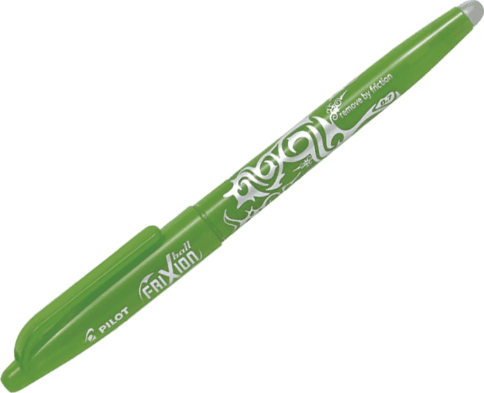 Pilot - Penna a sfera cancellabile Frixion Ball 0,7 BL-FR7 Verde Lime