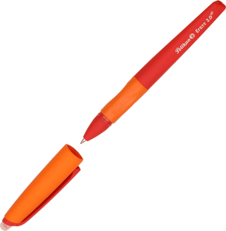 Pelikan - Penna cancellabile Eraser 2.0 Punta media 0,7 mm Rosso - 2