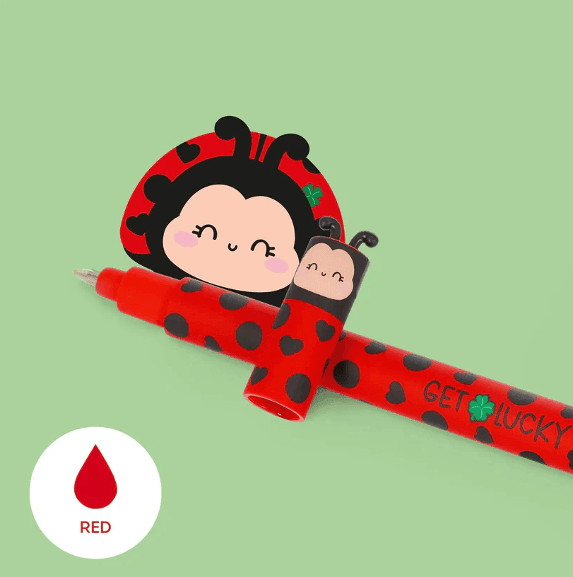 Legami - Penna Gel Cancellabile " Lady Bug "- Erasable Pen (EP0074) - 3