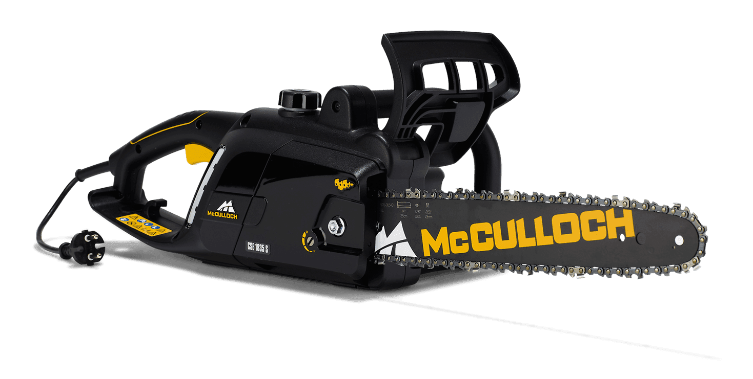 Elettrosega McCulloch CSE 1835 con tendicatena rapido motore a 1800 W - 4