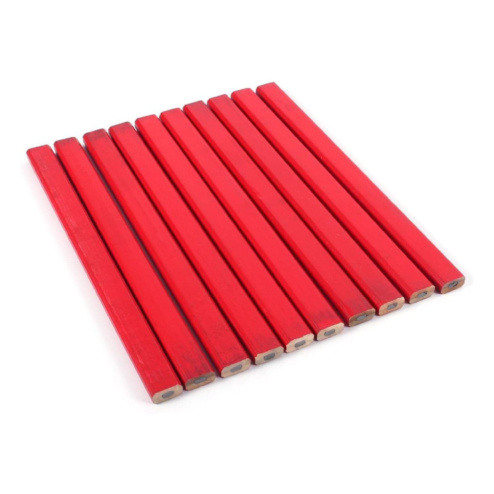 Matita rossa di ottima qualità per edilizia e falegnameria lunga 24 cm - 4