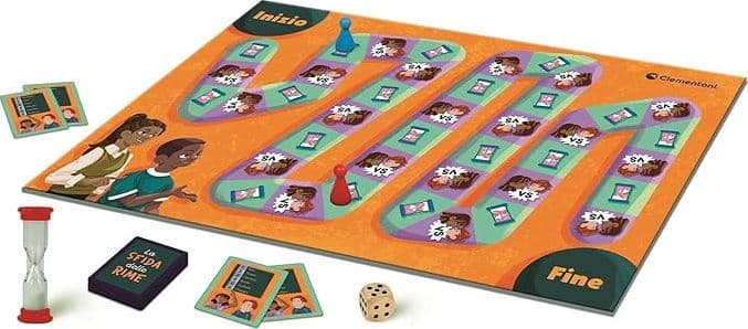 Clementoni - Gioco da Tavola La Sfida delle Rime 16664 - 2