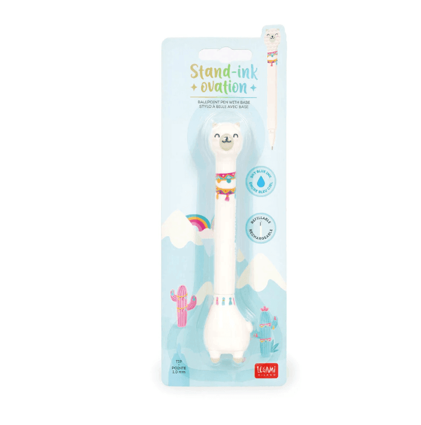 Legami - Penna a Sfera Llama con Base - Stand-Ink Ovation (VSTG0001) - 5