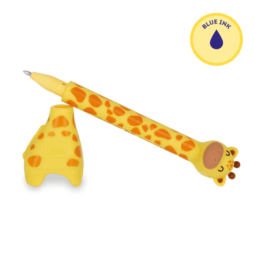 Legami - Penna a Sfera Giraffe con Base - Stand-Ink Ovation (VSTG0003) - 2