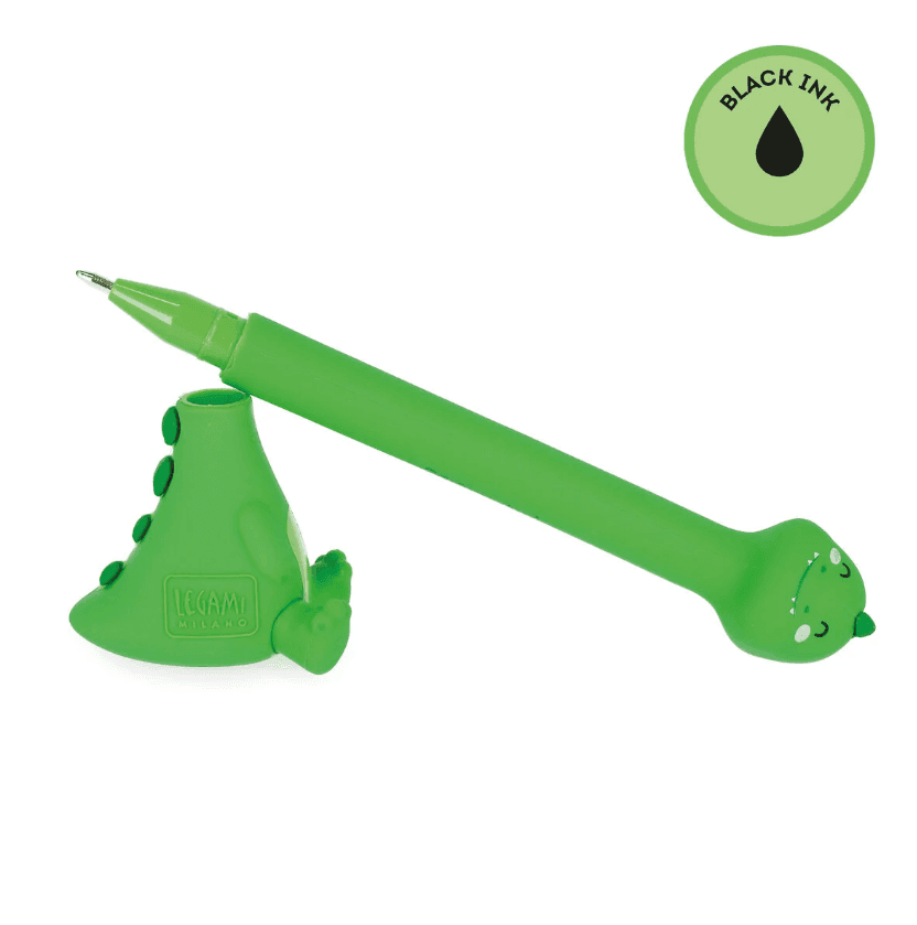 Legami - Penna a Sfera Dino con Base- Stand-Ink Ovation (VSTG0002) - 2