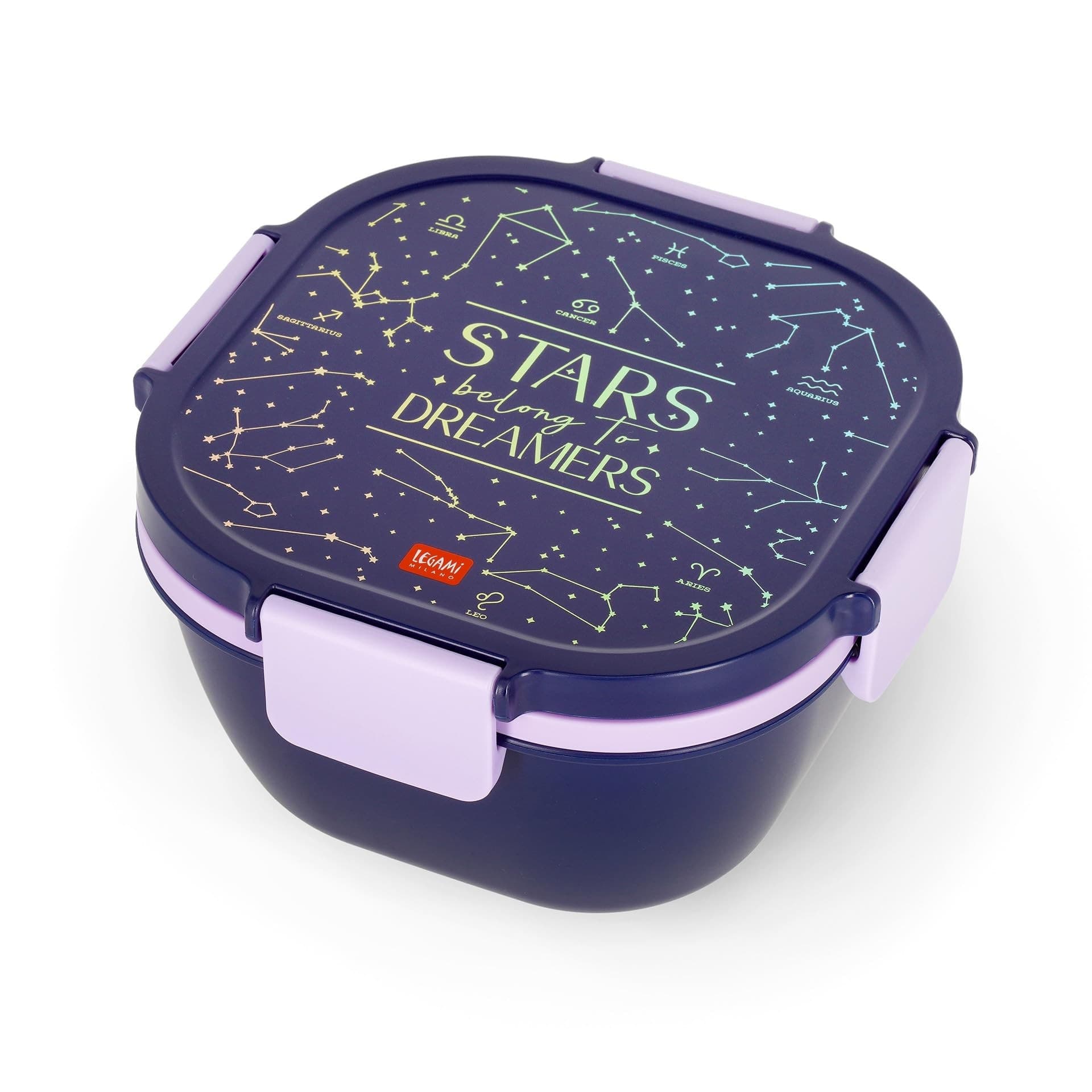 Legami - Contenitore Porta Pranzo 1700 ml - Stars - Lunch Box (VLBS0002) - 3