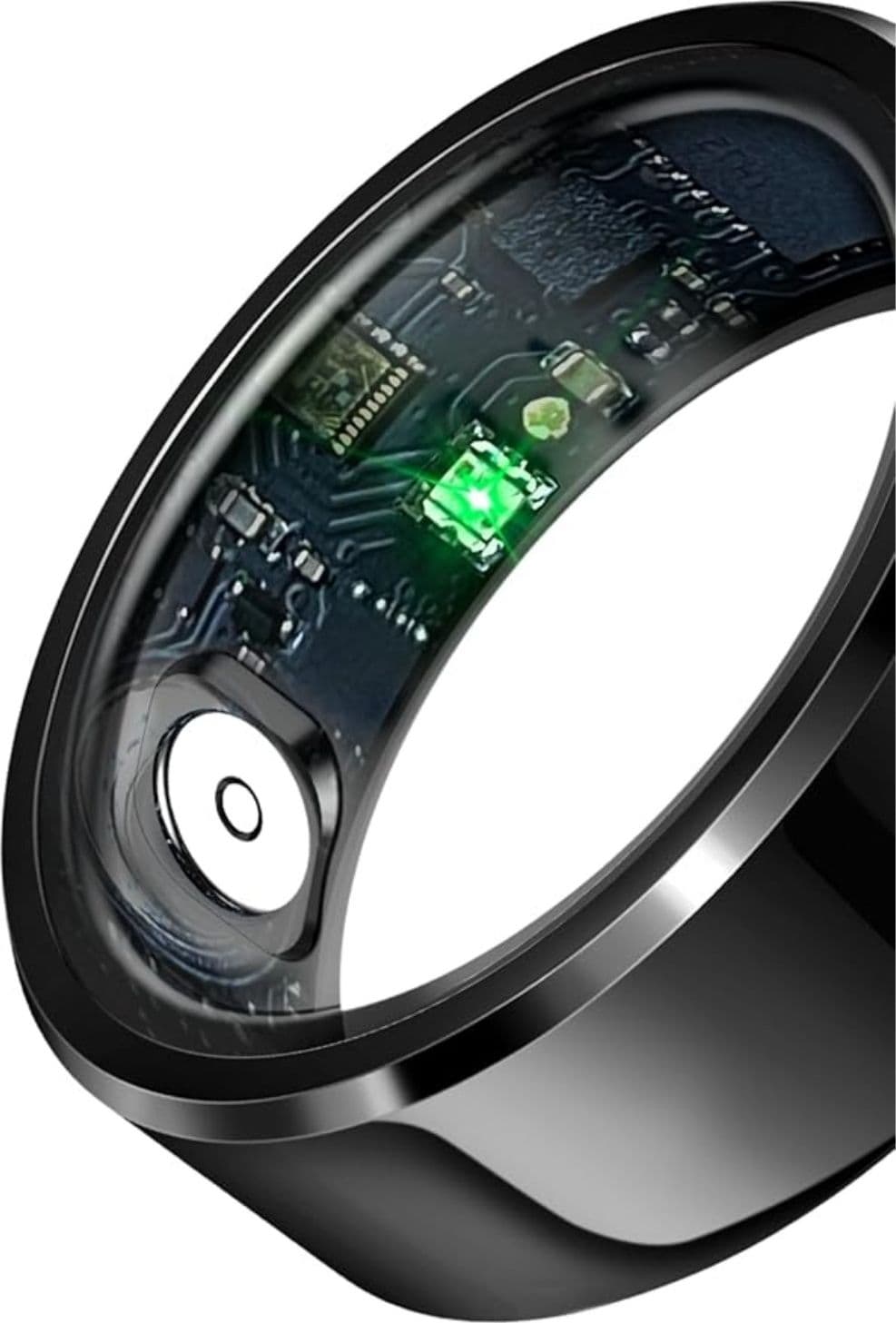 TECHMADE TM-NEXA-BK12 Smartring con Charging Box Black TG 12 21.6mm - 2